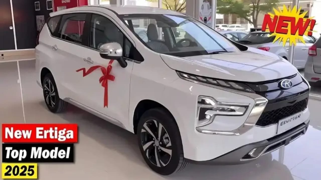 Maruti Suzuki Ertiga 2025 – 1.5L Smart Hybrid Engine, 7-Seater MPV with 36kmpl Mileage & Luxurious Cabin at ₹2.49 Lakh!