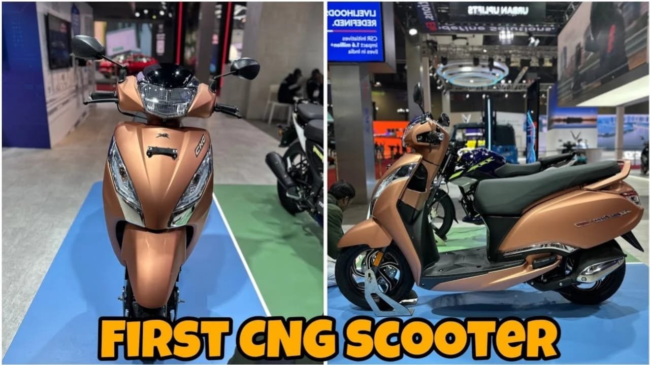 TVS Jupiter CNG 2025 – 110cc Eco Smart Engine, 85km/kg Mileage & Dual Fuel Technology Scooter at Just ₹52,499!