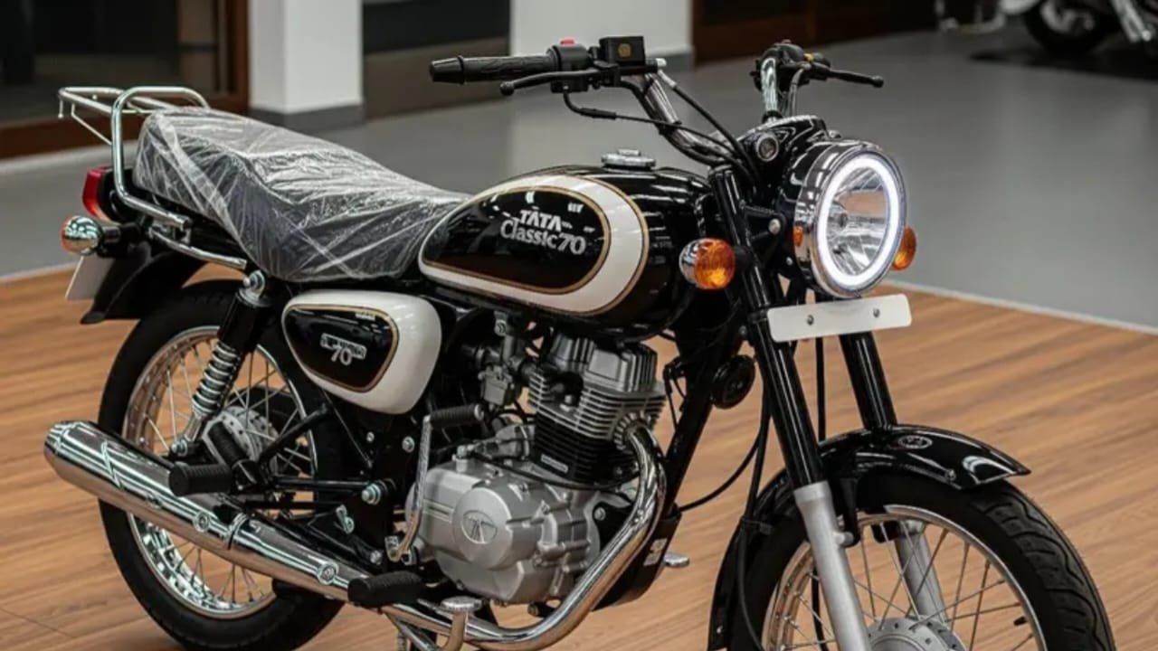 Tata Classic 70 Launches 2025 – Retro Cruiser Reborn with 700cc Liquid-Cooled Engine, 86kmpl Mileage & 110km/h Top Speed!