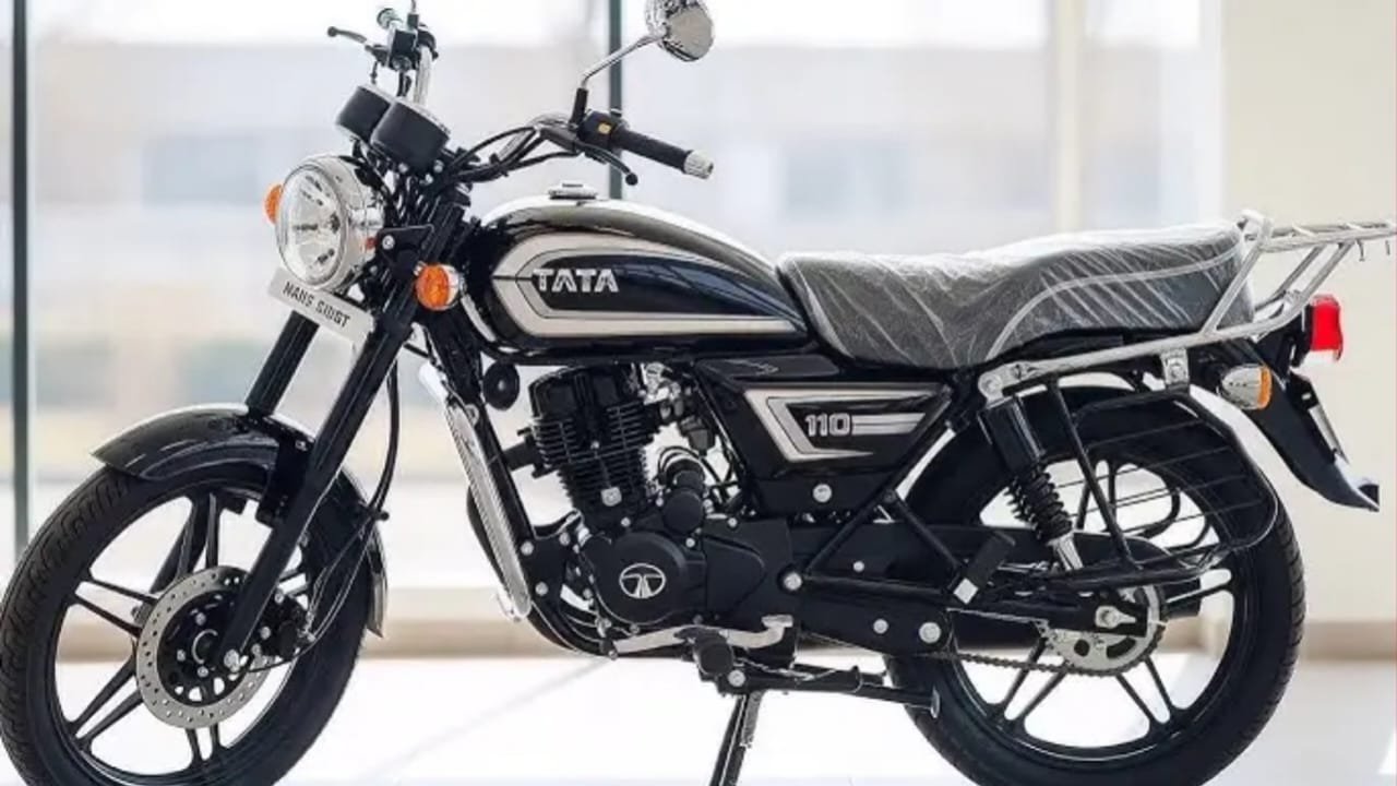 Tata 110cc Bike 2025 – 86KM Mileage, Smart Hybrid Engine & Stylish Design at Just ₹28,999!