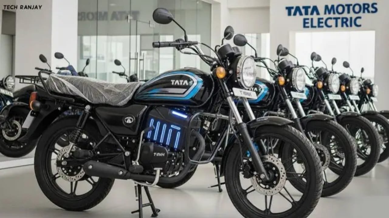 Tata Electric Bike Launches – 500KM Range, 120kmph Top Speed & Smart AI at Just ₹49,999!