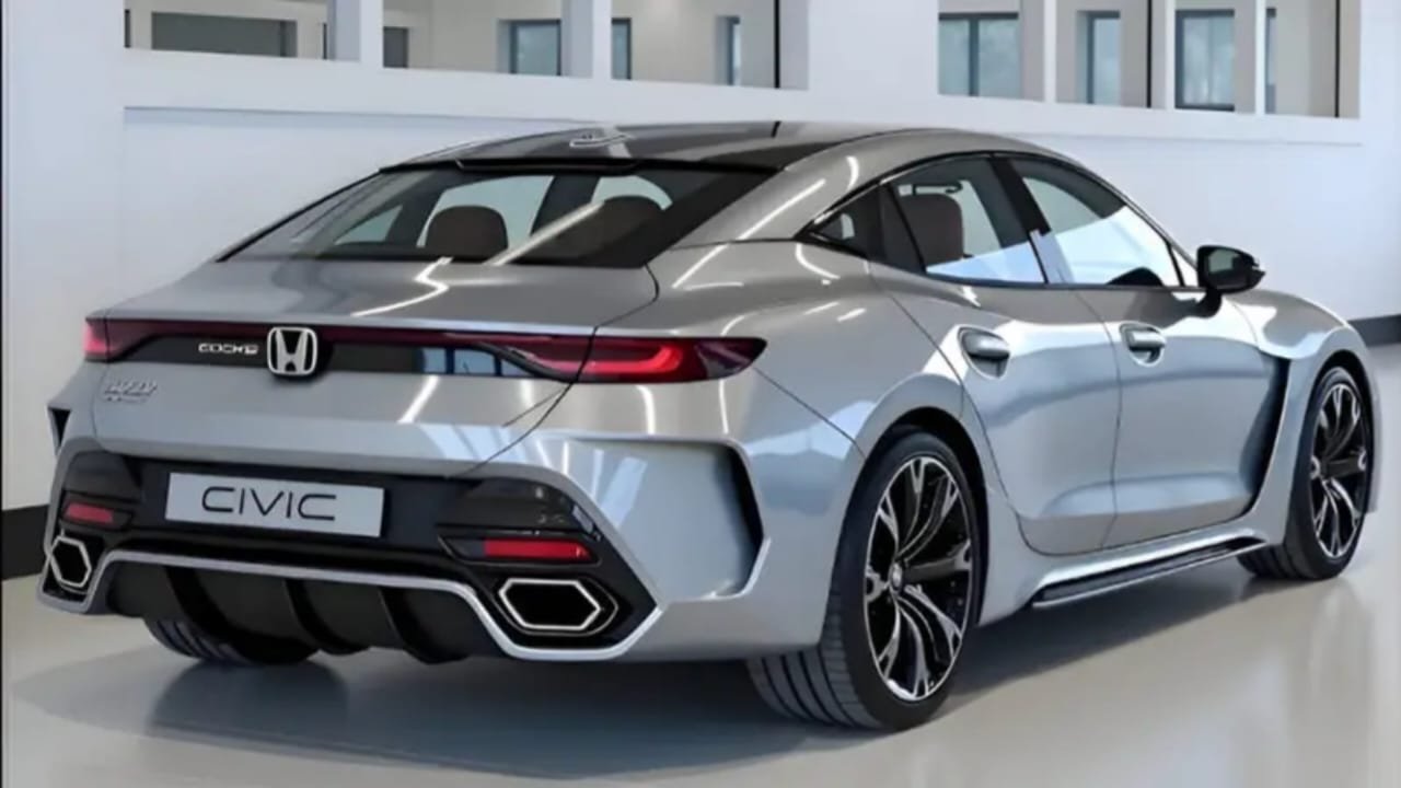 Honda Civic 2026 – Sporty Sedan with 1.5L Turbo Engine, Hybrid Efficiency & AI-Powered Smart Cabin, Book Now!